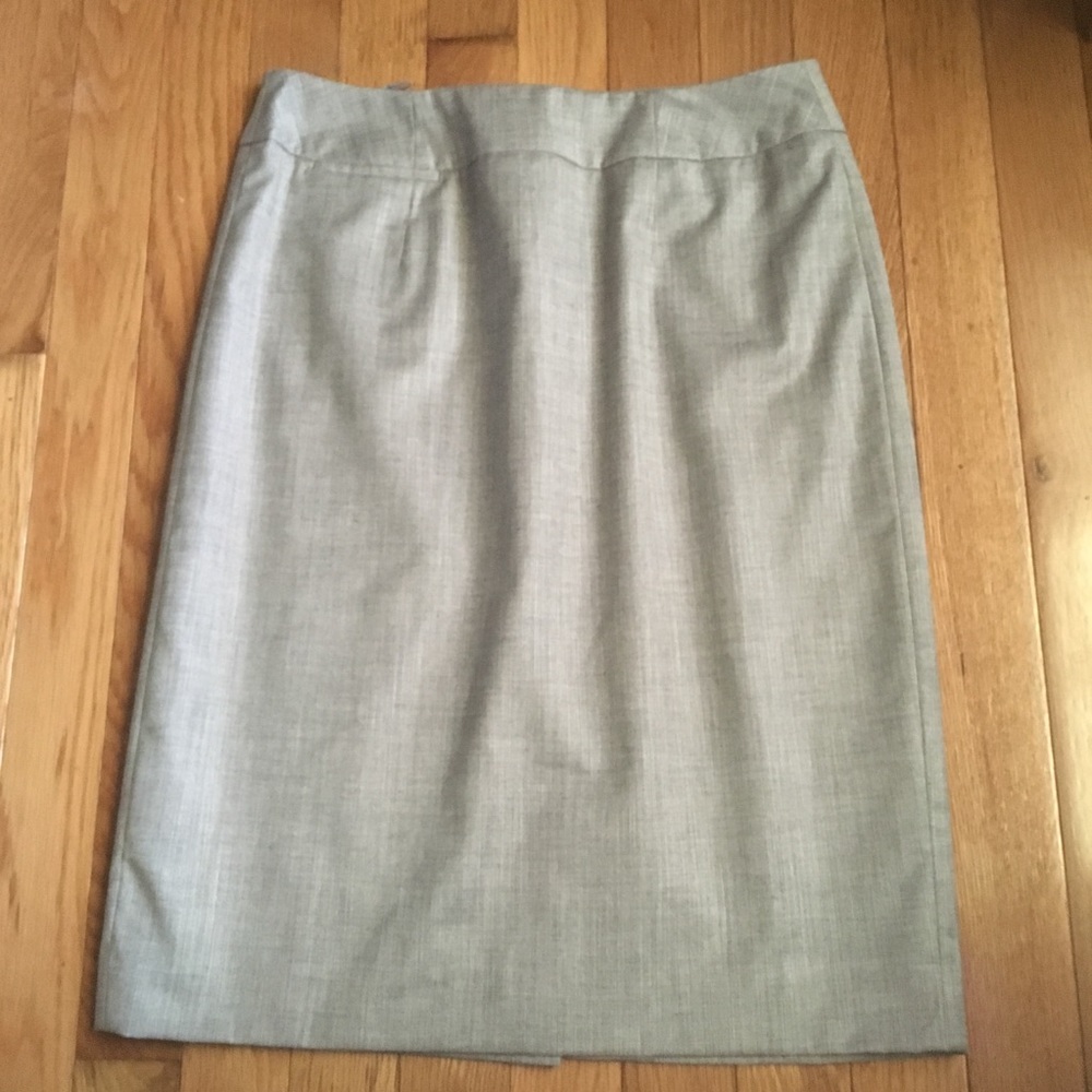 Calvin Klein Gray Pencil Skirt